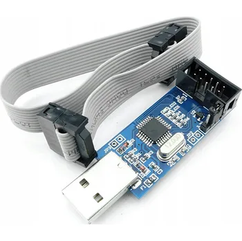 USBasp ISP Programátor ATMEL AVR ATMEGA + kabel