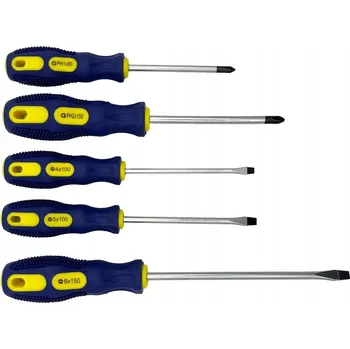 Šroubovák SADA ŠROUBOVÁKŮ 5 KS. PH (Křížový/Philips) SL (Plochý) STANDARD SDS05