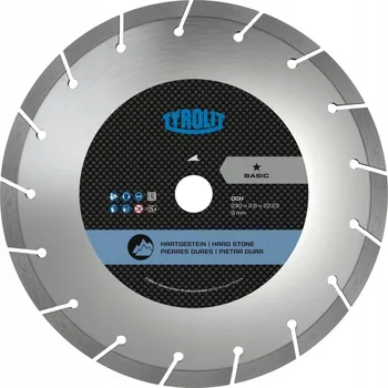 Řezný kotouč TYROLIT DCH* kotouč na přírodní kámen 125mm