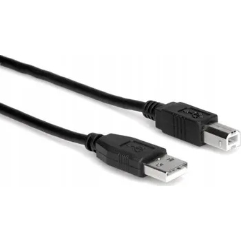 Datový kabel USB kabel Hosa USB-203AB 0,9 m černý