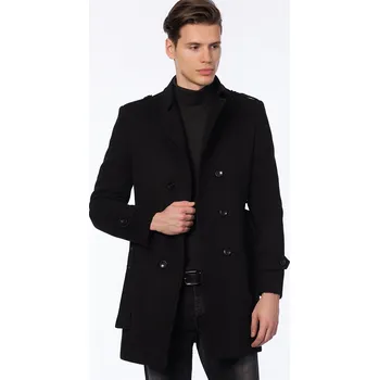 Pánský zimní kabát Pánský kabát dewberry dewberry černá 3258054