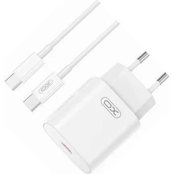 Rychlá nabíječka XO 25W s USB-C kabelem pro Motorola Moto Edge 40 Neo