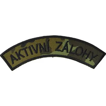 Nášivka domovenka AKTIVNÍ ZÁLOHY - vz.95 les CZ (Nášivka domovenka AKTIVNÍ ZÁLOHY - vz.95 les CZ)