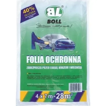 Ochranná fólie HDPE tloušťka 0,007mm 4m x 7m (28 m2) / BOLL / karton 40 ks BOLL CHEMIA/CHEMICALS