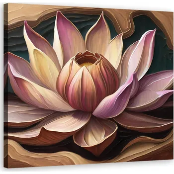 Obraz Obraz na plátně, Květ lotosu Příroda 50x50