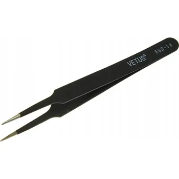Péče o řasy a obočí Pinzeta Vetus ESD-14