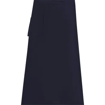 Kuchyňská zástěra Dlouhá číšnická zástěra tmavě modrá