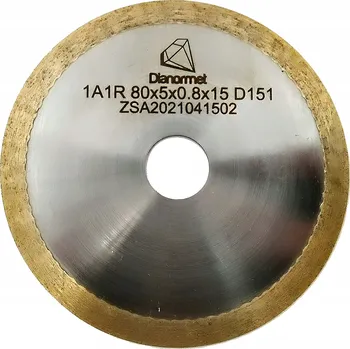 Řezný kotouč Kotouč na řezání skla 80x0,8 mm pro Makitu 1A1R