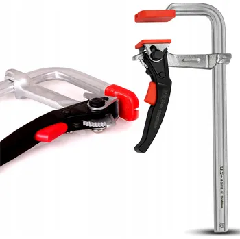 Truhlářská svěrka TRUHLÁŘSKÁ SVĚRKA 250x80mm SVAŘOVACÍ KOVANÁ SE ZÁPADKOU