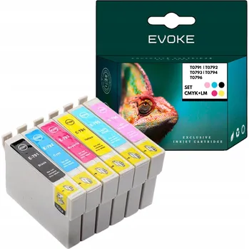 Bezpečnostní kamera Sada inkoustů EVOKE pro tiskárny Epson