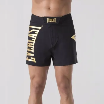 Pánské kraťasy Kraťasy Everlast MMA ČERNÁ/ZLATÁ velikost M