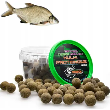 Boilies PROTEINOVÉ KULIČKY MARGROM 16mm 100g BRASEM