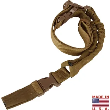 Popruh zbraňový US COBRA jednobodový COYOTE (Popruh zbraňový US COBRA jednobodový COYOTE)