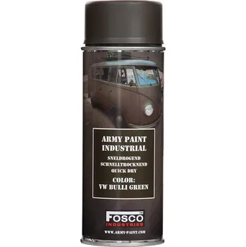 Barva ve spreji Barva ARMY ve spreji 400ml VW BULLI GREEN (Barva ARMY ve spreji 400ml VW BULLI GREEN)