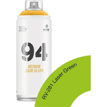 Barva ve spreji Montana MTN 94 sprej 400 ml RV-281 zelená