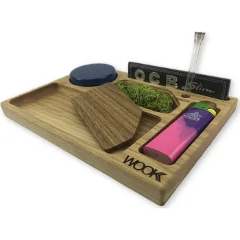 Wook | dřevěná balící podložka ROLLING TRAY OAK - dub
