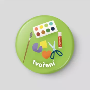 Magnetická kreslící tabulka Tvoření - plánovací magnetka