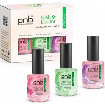 Sada pro hybridní manikúru, péče o nehty PNB Nail Doctor