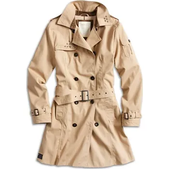 Dámský kabát Kabát TRENCHCOAT dámský KHAKI vel. XXL (Kabát TRENCHCOAT dámský KHAKI vel. XXL)