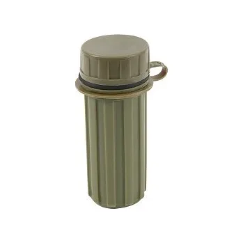 Krabička na sirky plastová, vodotěsná, ZELENÁ (Krabička na sirky plastová, vodotěsná, ZELENÁ)