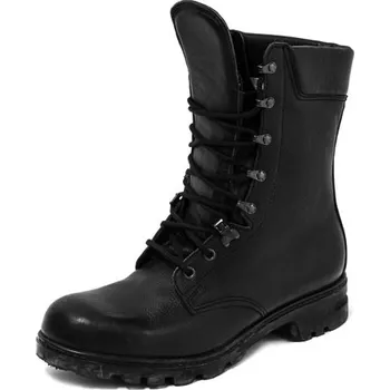 Těžké boty Boty FRANCOUZSKÉ kožené GORE-TEX ČERNÉ vel. EU 50 (Boty FRANCOUZSKÉ kožené GORE-TEX ČERNÉ vel. EU 50)