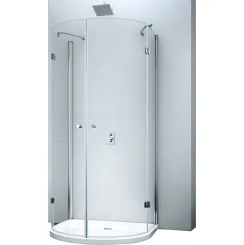 Sprchový kout půlkruhový MS500 SWISS 100x100