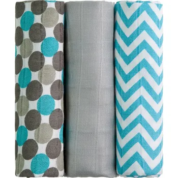 látková plena T-TOMI Bambusové Bio pleny 70 x 70 cm 3 ks