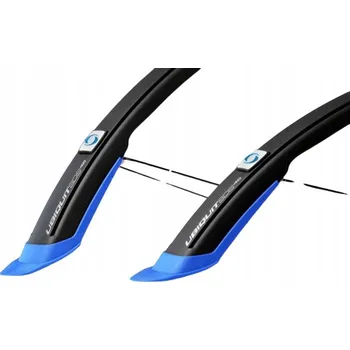 Blatník na kolo Sada blatníků Simpla UBIQUIT, černá