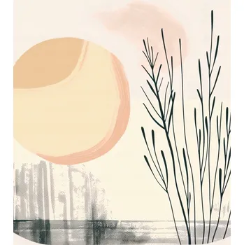 Plakát Plakát Pastelový východ bez rámu 29,7 x 42 cm