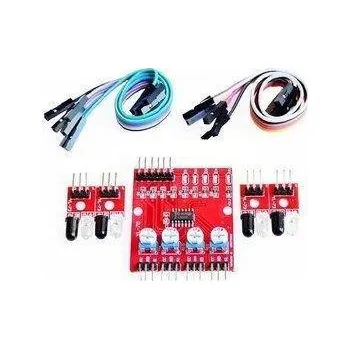 Bezpečnostní kamera IR bariéra, 4 moduly