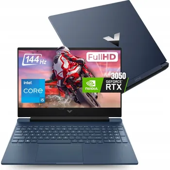 Notebook Notebook HP notebook 15palcový notebook Core i5 15,6" Intel Core i5 8 GB / 512 GB modrý