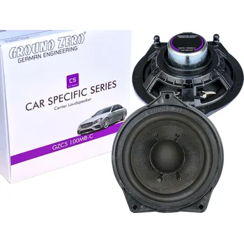 Reproduktor do auta Dvoupásmové reproduktory do auta Ground Zero GZCS 100MB-C