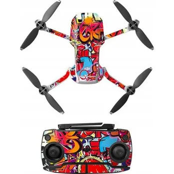 Dron Vodotěsná Nálepka SUNNYLIFE pro DJI MAVIC MINI - Graffiti (MM-TZ439-7)