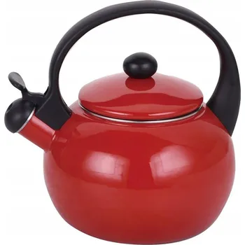 Konvice na čaj Odelo tradiční smaltovaná ocelová Konvice 2 l červená
