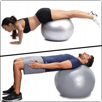 Gymnastický míč PIŁKA GIMNASTYCZNA REHABILITACYJNA AEROBIC FITNESS 65CM + PUMPIČKA 65cm