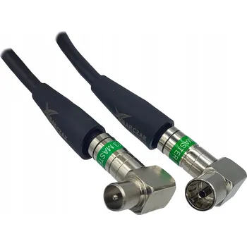 Napájecí kabel Anténní kabel Barczak Prodlužovací kabel RTV 1 m