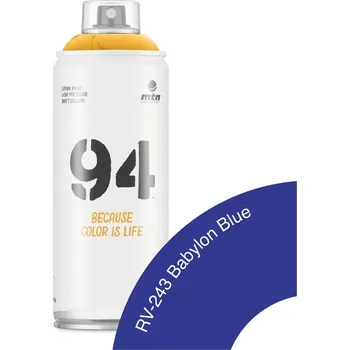 Barva ve spreji Montana MTN 94 sprej 400 ml RV-243 modrá