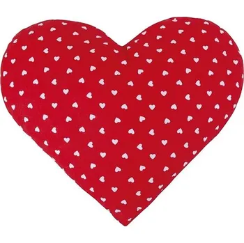Dekorativní polštářek Bellatex Polštář srdce 42 x 48 cm