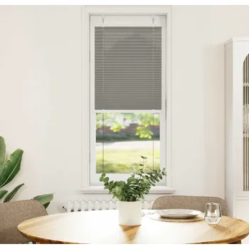 Roleta vidaXL Plisovaná roleta 50x100 cm Šířka látky 49,4cm Polyester [4015167] Barva: antracitová