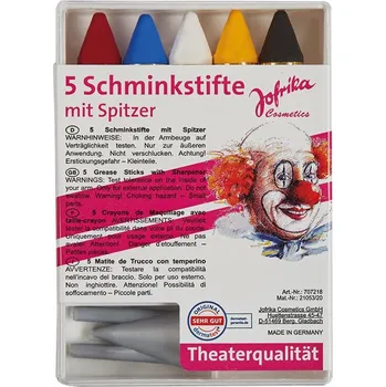 Karnevalový doplněk Líčidla - tužky 5 ks