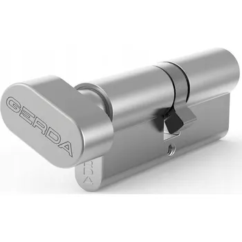 Vložka do dveří GERDA VLOŽKA DO ZÁMKU G30/35 NIKL S KNOFLÍKEM