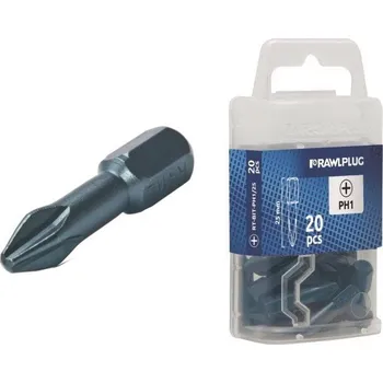 Bit Křížové bity Rawlplug RT-BIT-PH1/25 PH1x25 mm, 20 ks