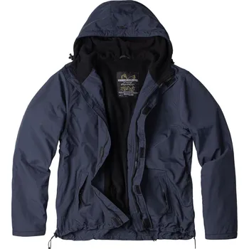 Pánská větrovka Bunda WINDBREAKER ZIPPER MODRÁ NAVY vel. S (Bunda WINDBREAKER ZIPPER MODRÁ NAVY vel. S)
