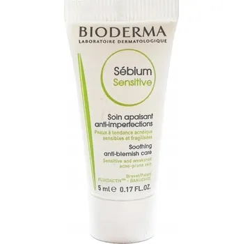 Pleťový krém Bioderma Sébium Sensitive Zklidňující krém proti nedokonalostem pleti 5 ml