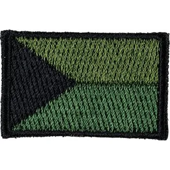 Nášivka Nášivka ČR vlajka malá ZELENÁ (40mm) VELCRO (Nášivka ČR vlajka malá ZELENÁ (40mm) VELCRO)