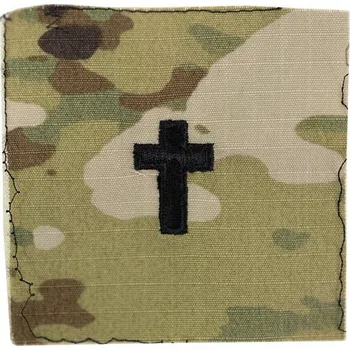 Módní doplněk Nášivka VOJENSKÝ KNĚZ pro našití OCP (Nášivka VOJENSKÝ KNĚZ pro našití OCP)