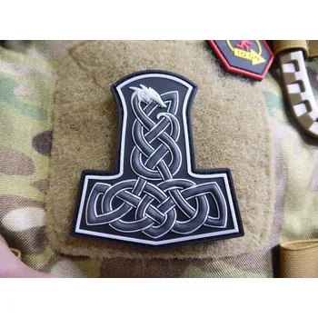 Nášivka Nášivka Thórovo kladivo DRAGON SWAT (Nášivka Thórovo kladivo DRAGON SWAT)