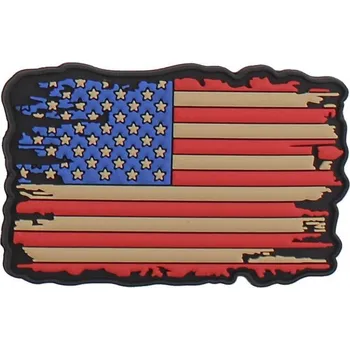 Nášivka Nášivka velcro 3D plastová VLAJKA USA (Nášivka velcro 3D plastová VLAJKA USA)
