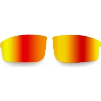 Brýlové čočky Accent Jackal červené