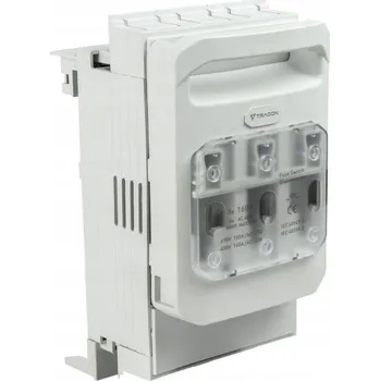 Pojistkový odpínač NH00 na lištu, horizontální, vstup zdola DSH00-3-60T